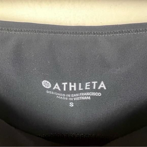 Athleta Stellar Tight Two Tone Navy & Black Leggings S - Picture 6 of 8